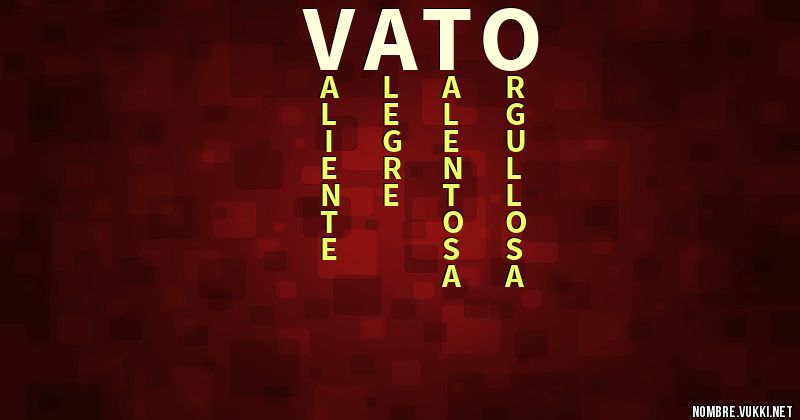 Acróstico vato