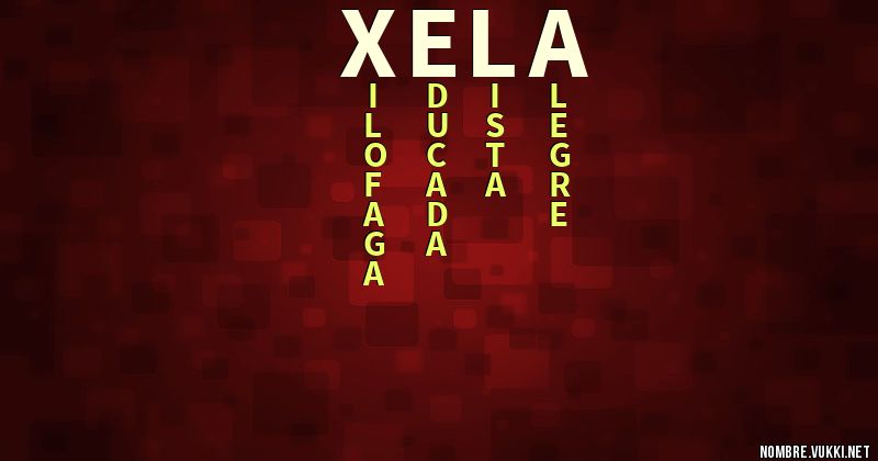 Acróstico xela