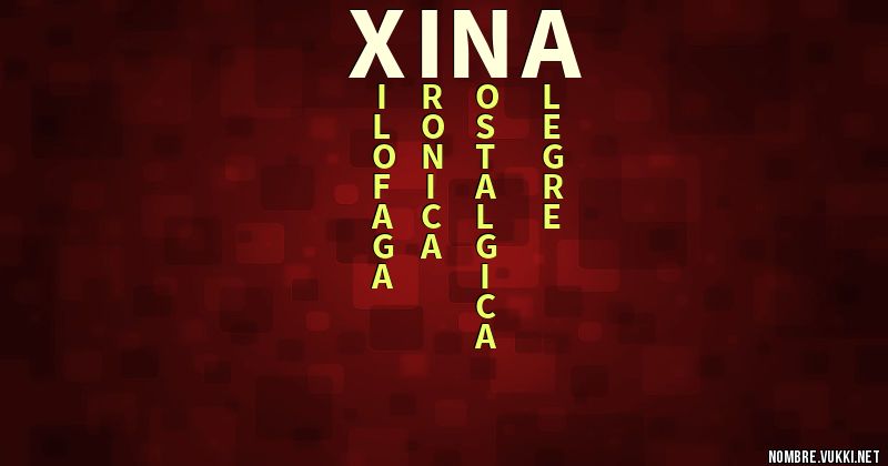 Acróstico xina