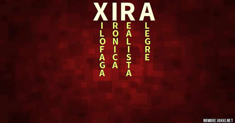 Acróstico xira