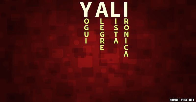 Acróstico yali