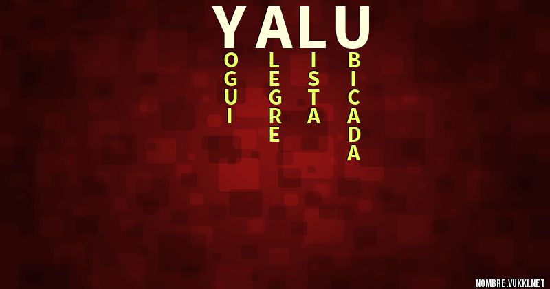 Acróstico yalu