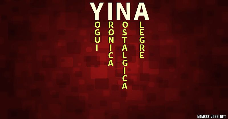 Acróstico yina