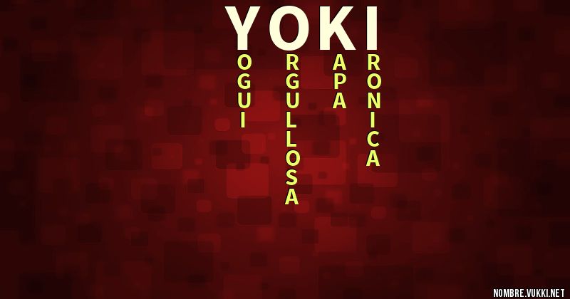 Acróstico yoki