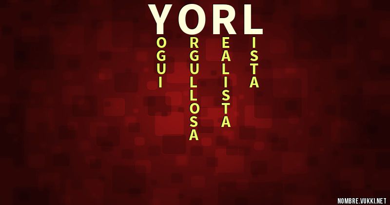 Acróstico yorl