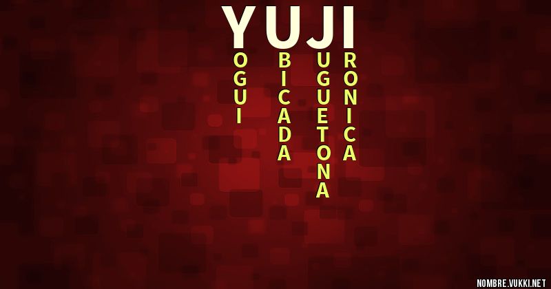 Acróstico yuji