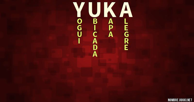 Acróstico yuka