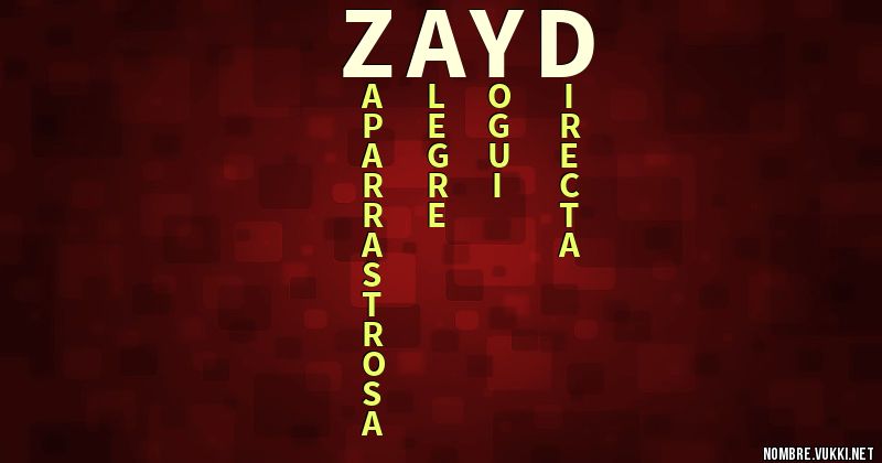 Acróstico zayd
