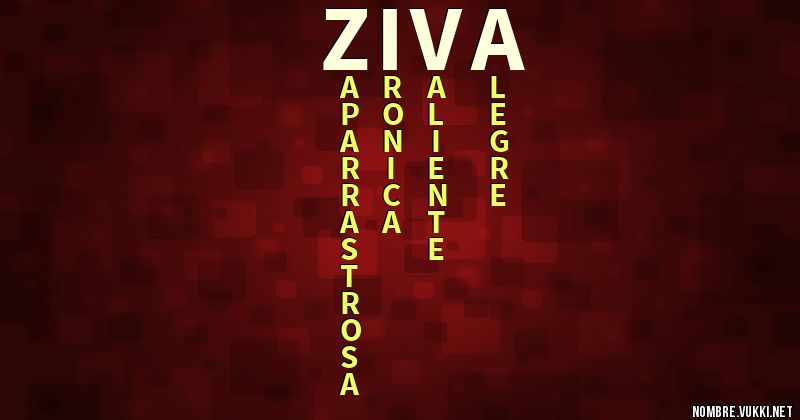 Acróstico ziva