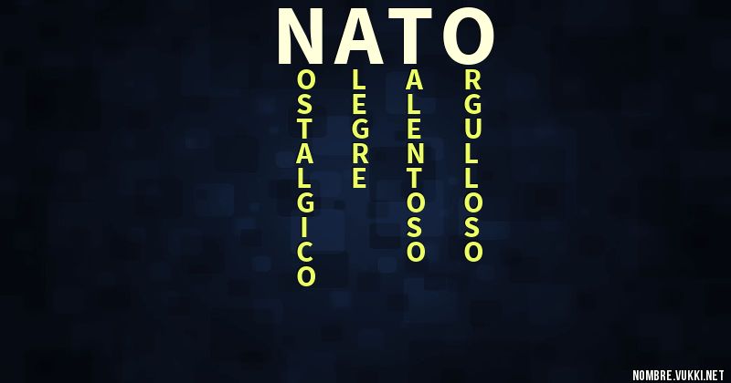 Acróstico ñato
