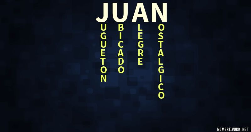 Acróstico .juan