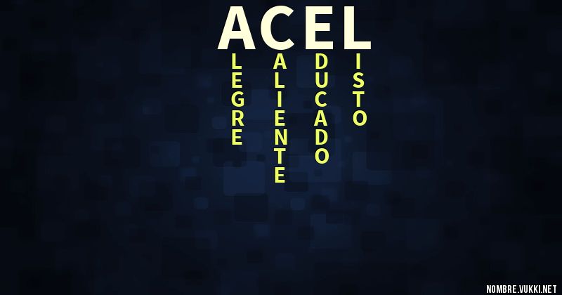 Acróstico acel