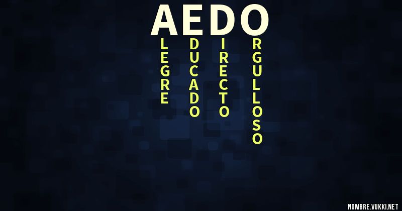 Acróstico aedo