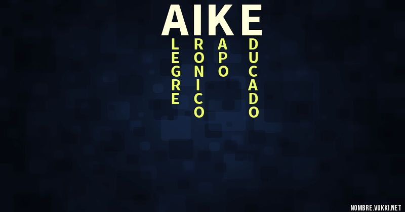 Acróstico aike