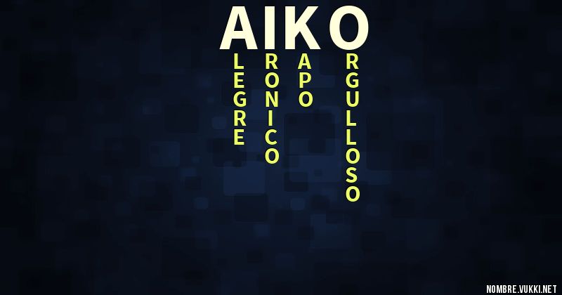 Acróstico aiko
