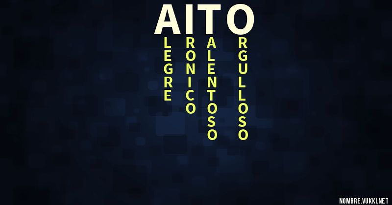 Acróstico aito