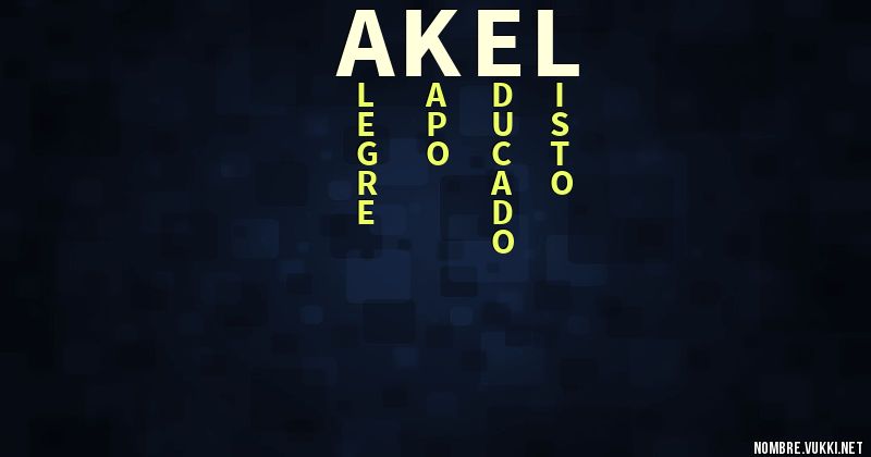 Acróstico akel