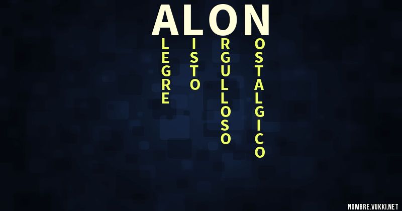 Acróstico alon