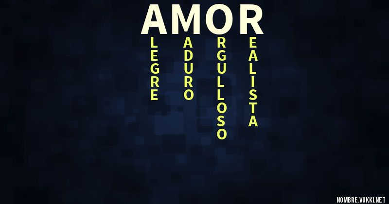 Acróstico amor