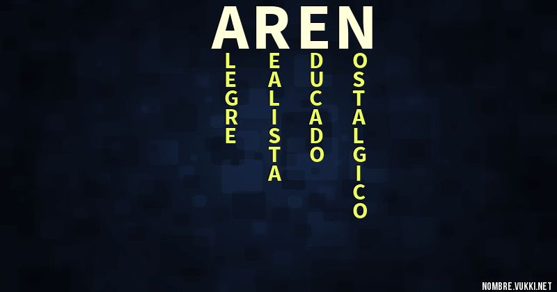 Acróstico aren