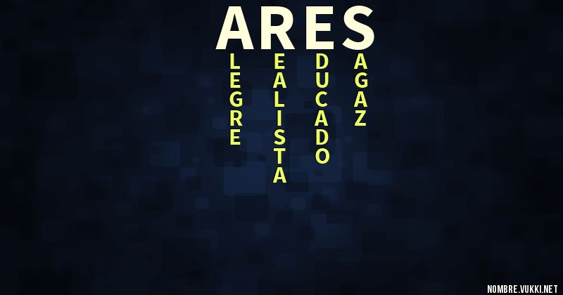 Acróstico ares