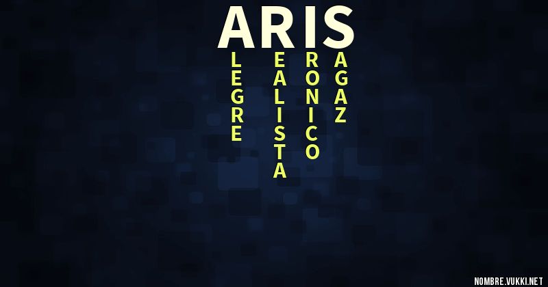 Acróstico aris