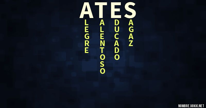 Acróstico ates