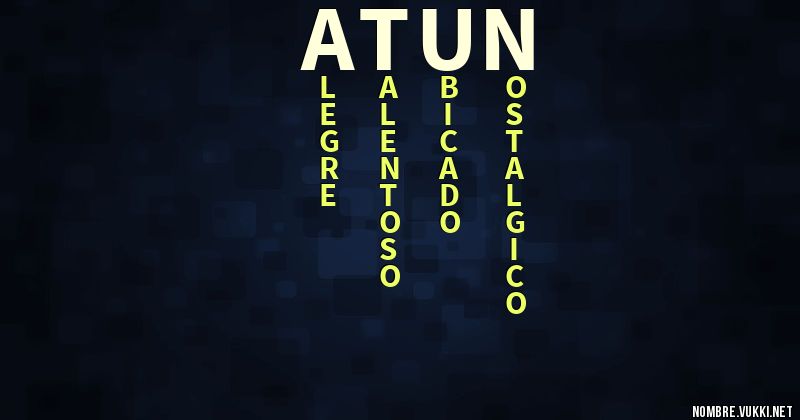 Acróstico atun