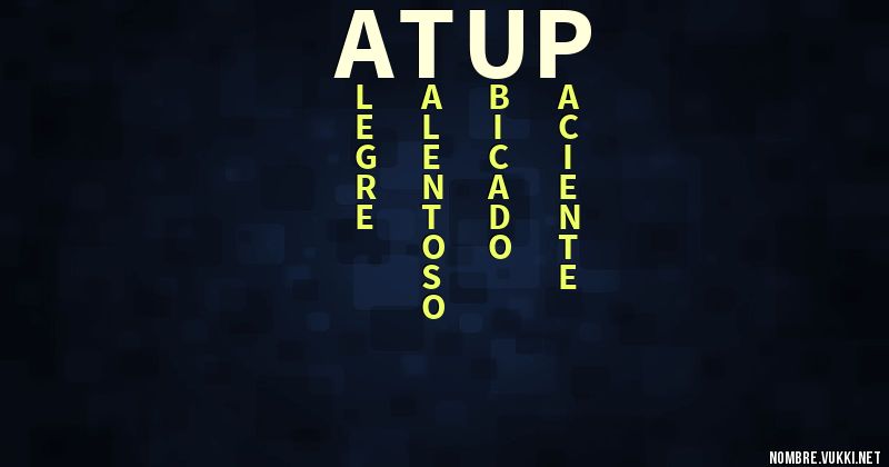 Acróstico atup