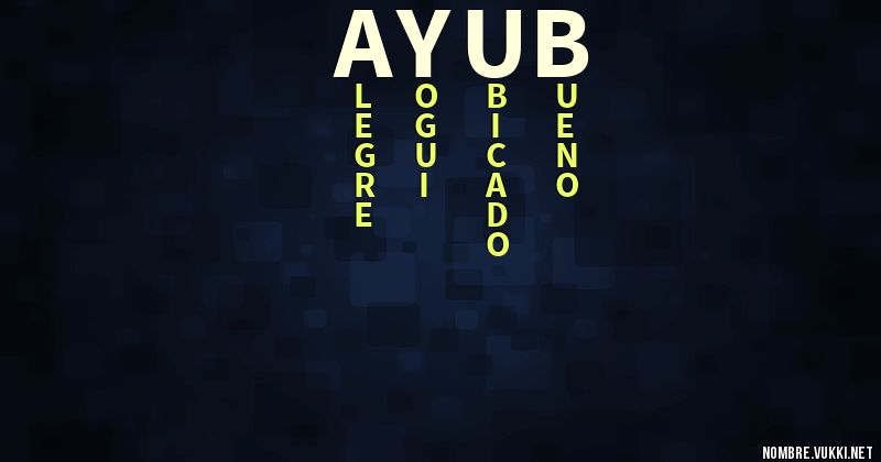 Acróstico ayub