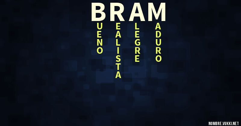 Acróstico bram