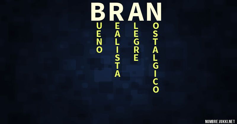 Acróstico bran