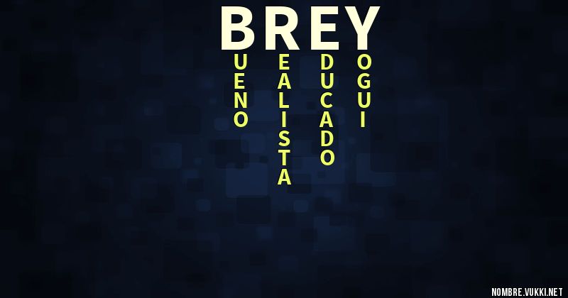 Acróstico brey