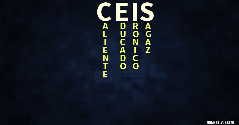 Acróstico ceis