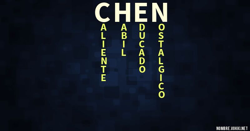 Acróstico chen