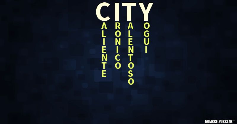 Acróstico city