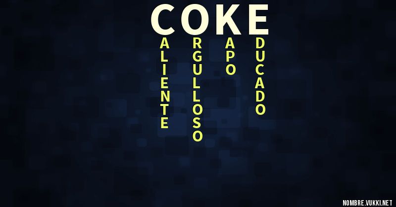 Acróstico coke