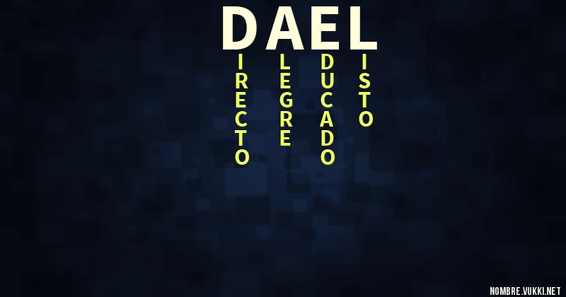 Acróstico dael