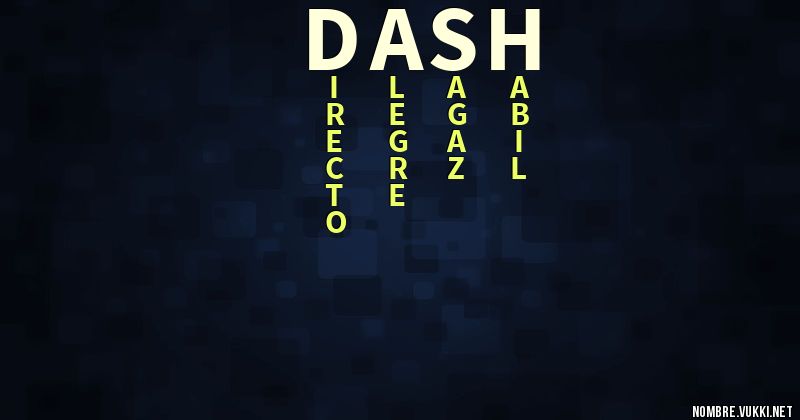 Acróstico dash