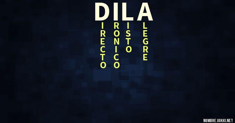 Acróstico dila