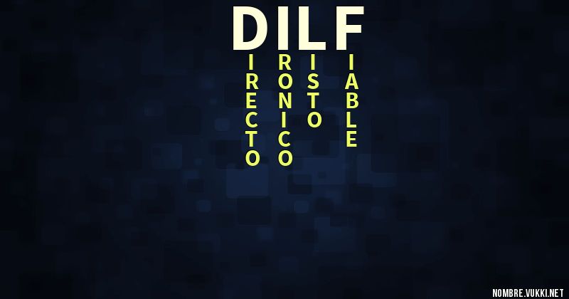 Acróstico dilf