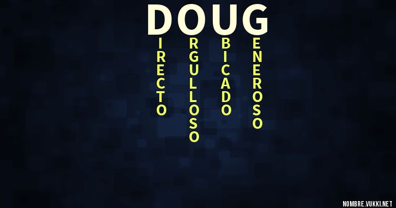 Acróstico doug