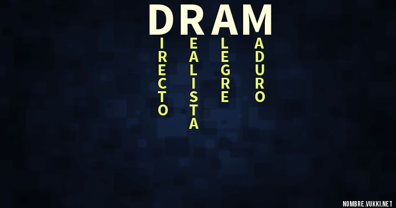 Acróstico dram