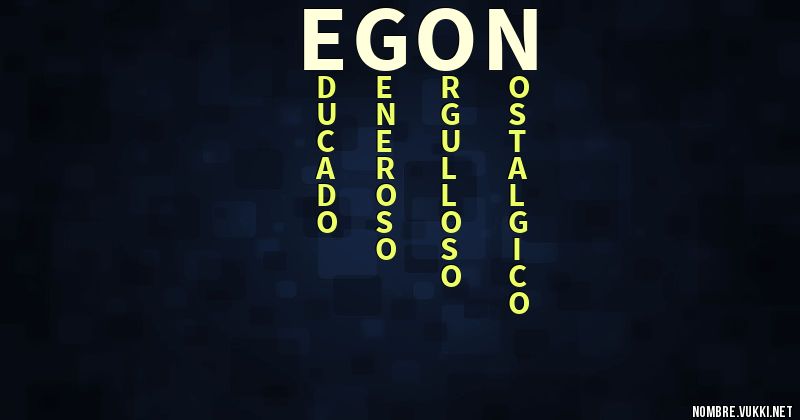 Acróstico egon