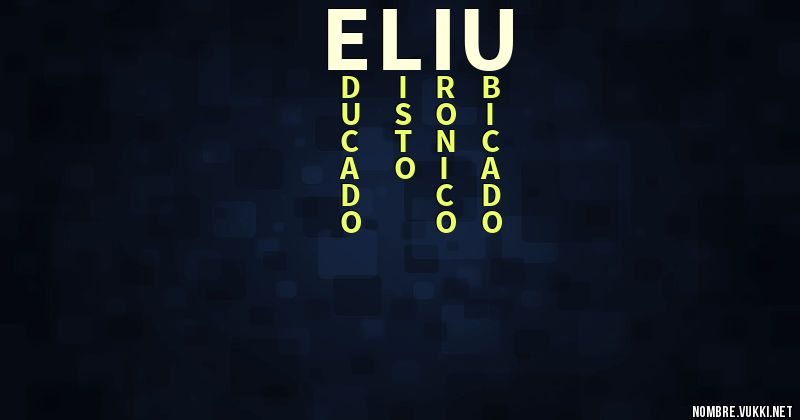 Acróstico eliu