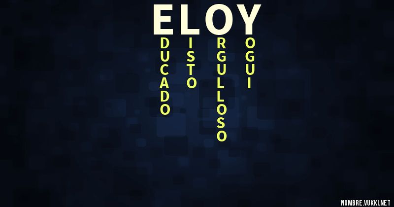 Acróstico eloy