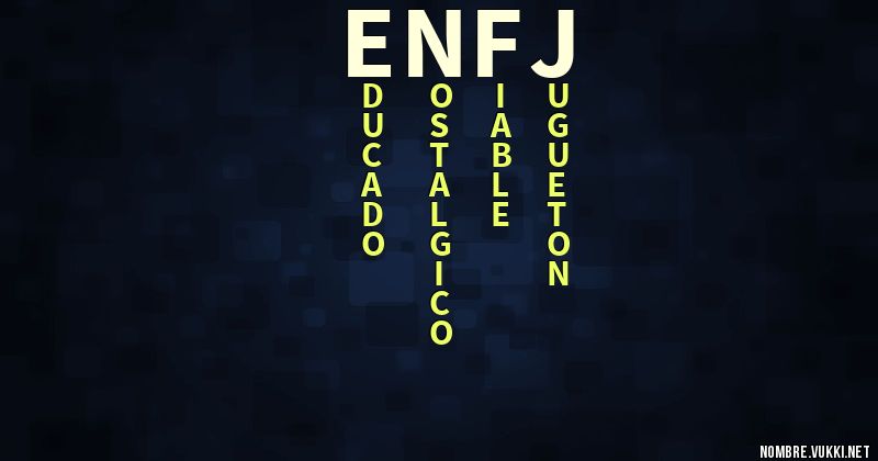 Acróstico enfj