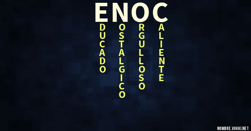 Acróstico enoc