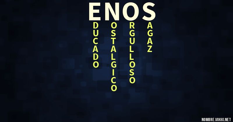 Acróstico enos