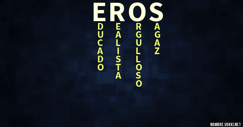 Acróstico eros